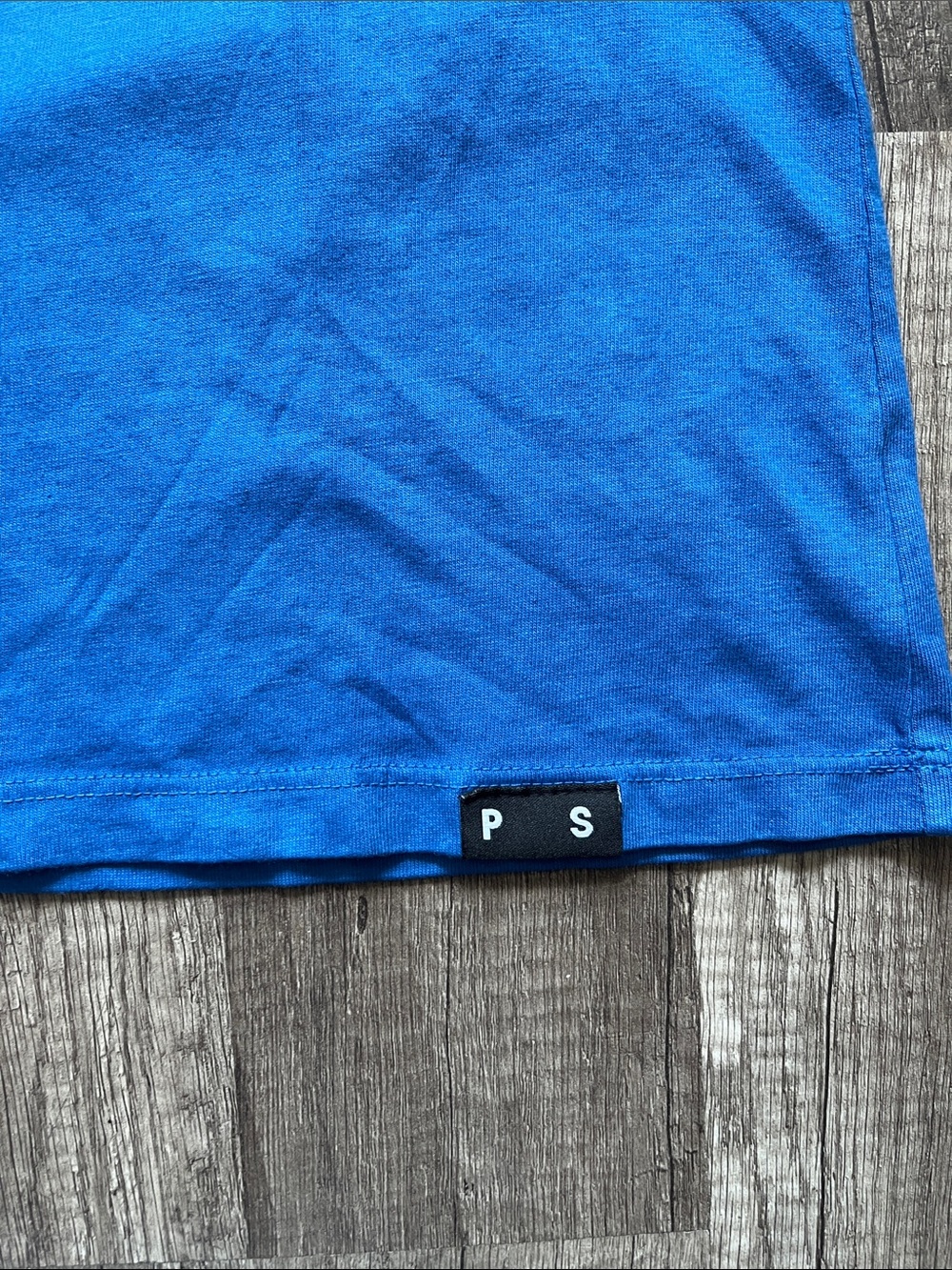 Proenza Schouler Blue Ombre Logo Short-Sleeve Tee - Picture 3 of 4